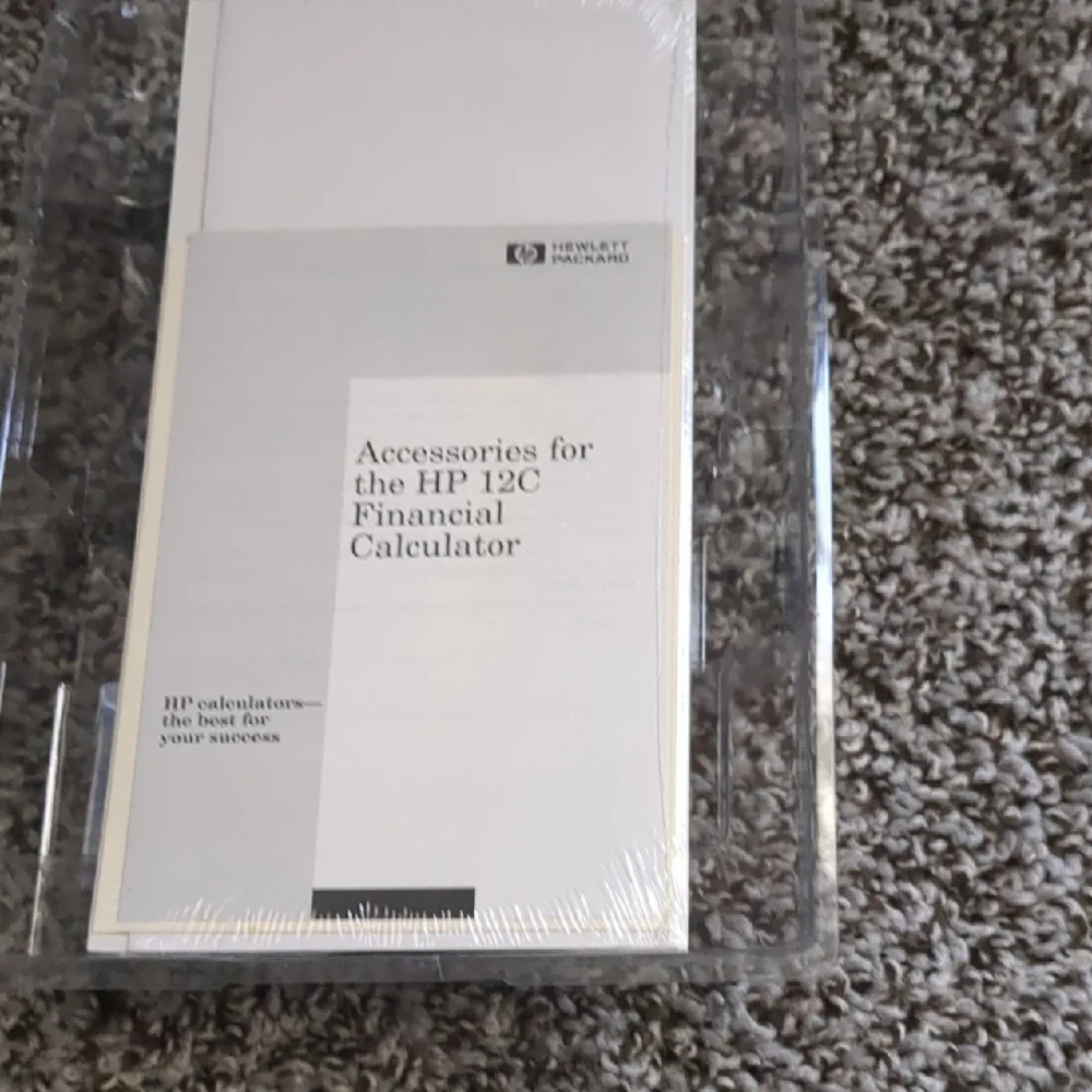 HP 12C Financial Calculator -New